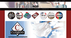 Desktop Screenshot of clemensuniform.com